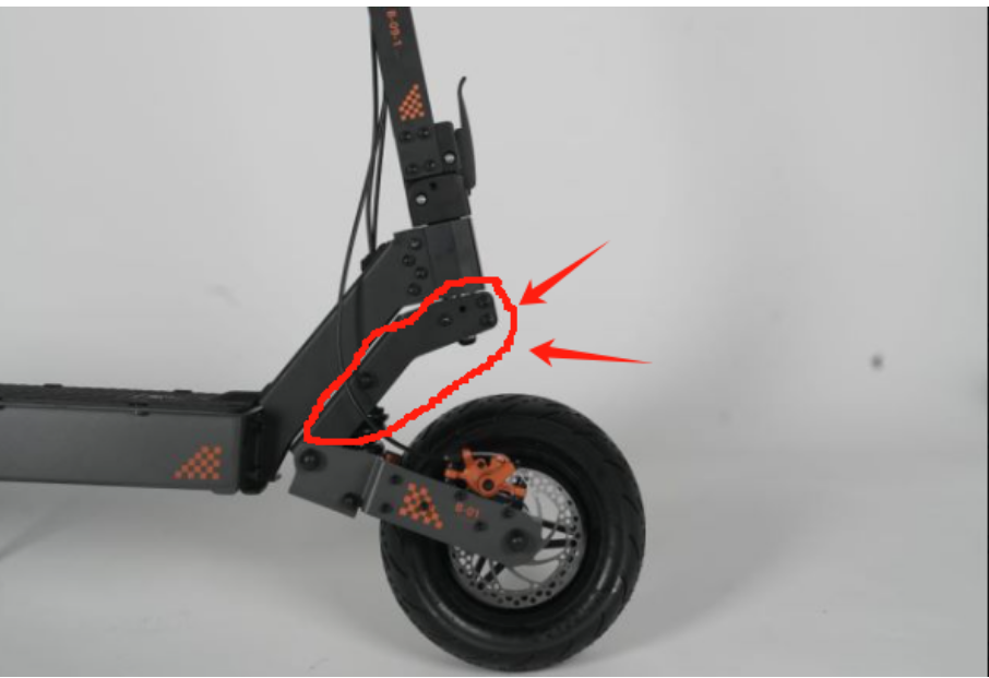 KuKirin (Kugoo Kirin) G4 Front rocker bracket