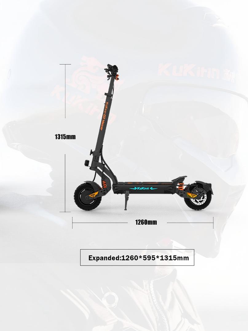 kukirin-g2-master-unfolded-setup-dimensions
