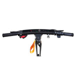Top-down view of the streamlined handlebar configuration on the KuKirin G2 Ultra.