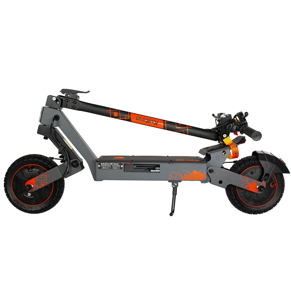 Streamlined compact folded portable position layout of the KuKirin G2 Ultra framework.